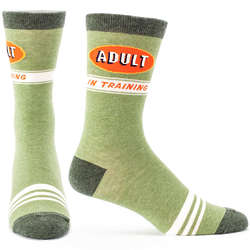 Adult In Training Men's Crew Socks