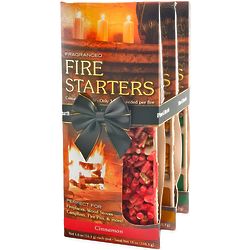 3 Fragranced Wax Fire Starter Packs