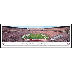 Alabama Football Iron Bowl Panorama Framed Print