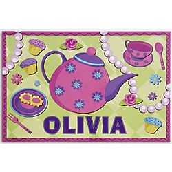 Kid's Personalized Teapot Placemat