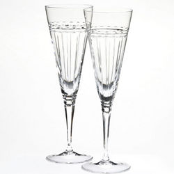 Vera Wang With Love Crystal Personalized Toasting Flutes