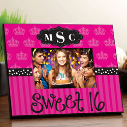 Sweet 16 Personalized Frame