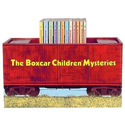 12 Boxcar Children Children's Books in Boxcar Storage Box
