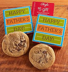 Father's Day Cookie Card with $5 Gift Card