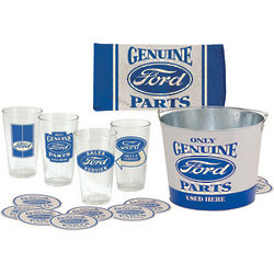 Ford Genuine Parts Pint Glass Gift Set