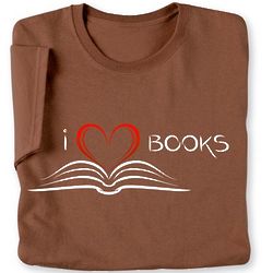 I Heart Books Women's Long-Sleeved T-Shirt
