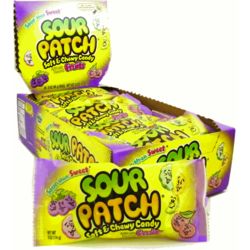 24 Assorted Flavors of Sour Patch Fruit Candy