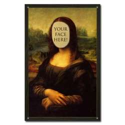 Personalized Funny Mona Lisa Portrait