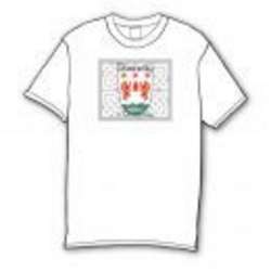 Personalized Irish Coat of Arms Flag T-Shirt