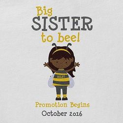 Personalized Big Sister To Bee T-Shirt