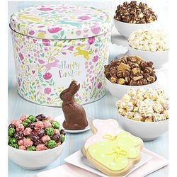 Happy Easter Snack Assortment Gift Tin