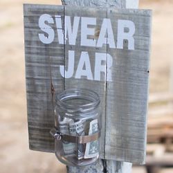 Swear Jar Wall Plaque