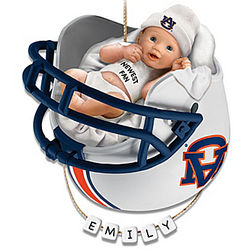 Auburn Tigers Baby's First Christmas Ornament