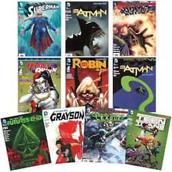 10 Pack DC Comic Books Bundle