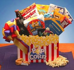 Movie Night Gift Box with Root Beer