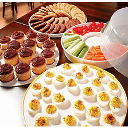 5 Piece Party Store and Serve Snack Set