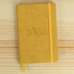 Personalized Monogrammed Leatherette Journal