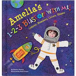 1-2-3-Blast Off With Me Personalized Book