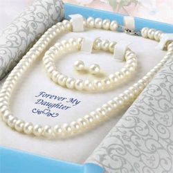 Forever My Daughter Cultured Pearl Set