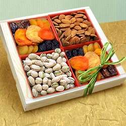 Sweet Harvest Fruit and Nut Gift Tray