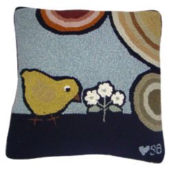 Baby Chicks Susan Branch Pillow