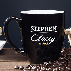 Class Act Personalized Funny Coffee Mug