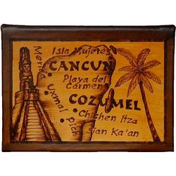 Cancun / Cozumel Leather Photo Album in Natural