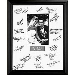 Personalized Wedding Autograph Frame