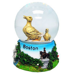 Boston Duckling Water Globe