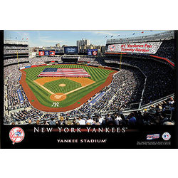 Personalized New York Yankees Stadium Canvas