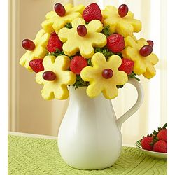Mom's Sweetest Daisies Fruit Bouquet