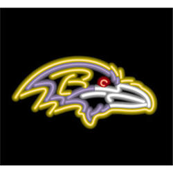 NFL Baltimore Ravens Neon Sign