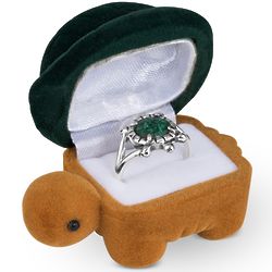 Turtle Ring and Box Gift Set