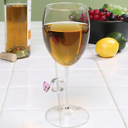 Bling Ring Wine Glass