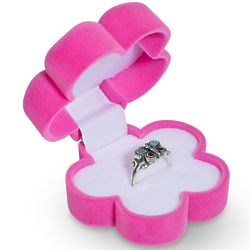 Butterfly Ring and Flower Ring Box