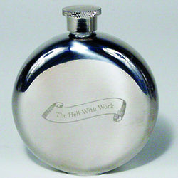 To Hell With Work 3oz. Flask