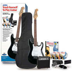 Electric Guitar Instructional Instrument Gift Set