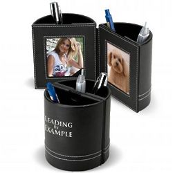 Leading by Example Pen Holder with Photo Frame