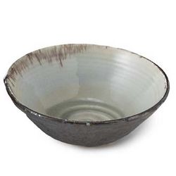 Handmade Ceramic Shallow Dish Serving Bowl