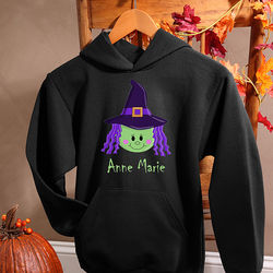 Lil' Witch Youth Black Hooded Sweatshirt