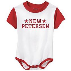 Big, Little or New Personalized Jersey Bodysuit