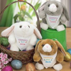 Personalized Bandanna Easter Bunny