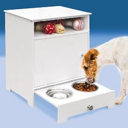 Pet Food Cabinet with Bowl Drawer