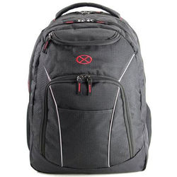 Shadow Double Gusset Laptop Backpack in Black