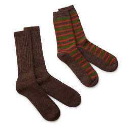 Alpaca Socks Set of Two Pairs