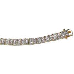 Diamond Highlight Tennis Bracelet
