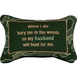 Bury Me in the Woods Pillow