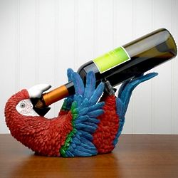 Caribbean Parrot Bottle Holder