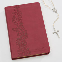 Ladies Personalized Floral Travel Bible