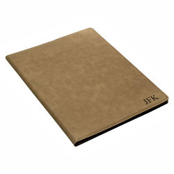 Personalized Leatherette Portfolio with Pen Loop